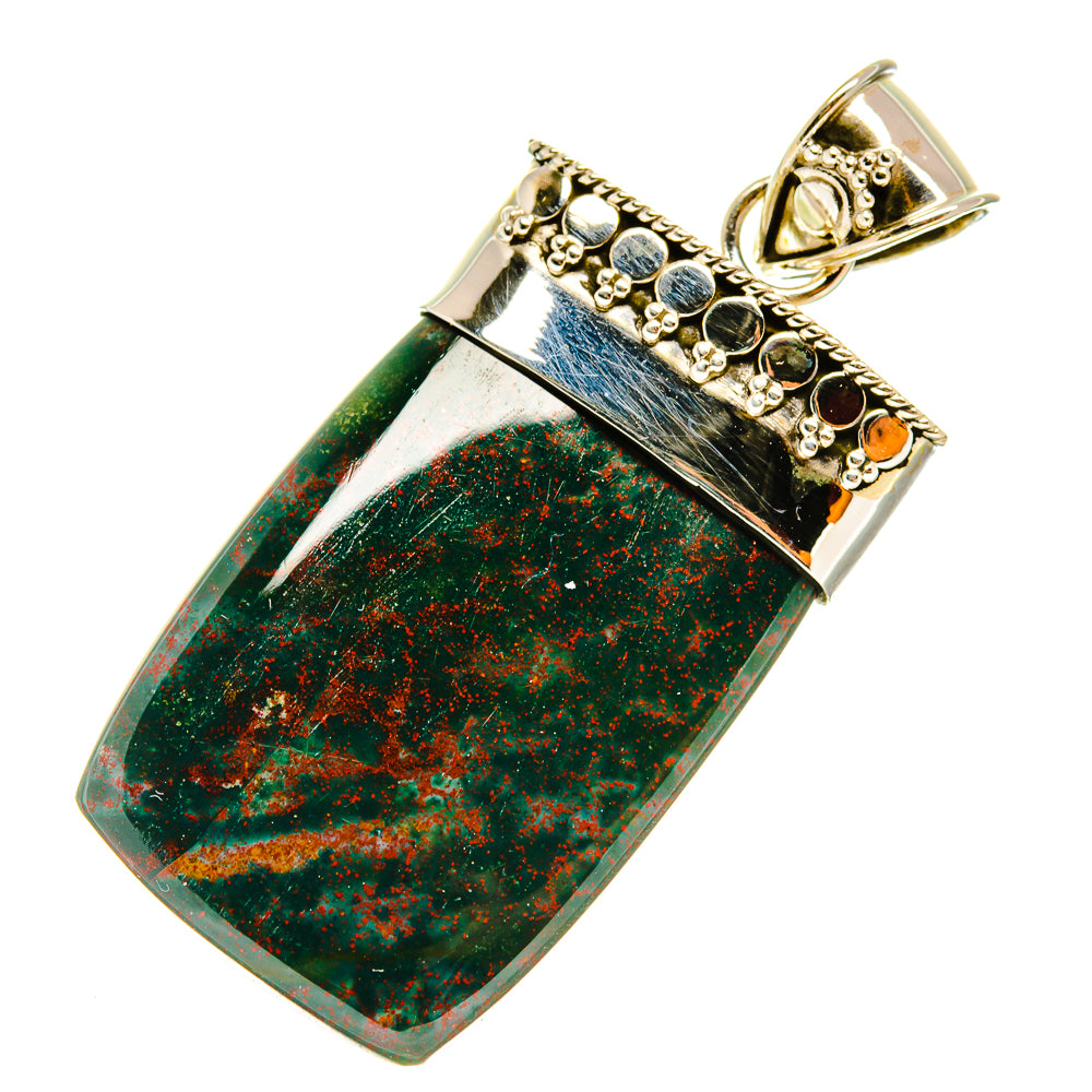Bloodstone Pendants handcrafted by Anasilvercos - PD4482