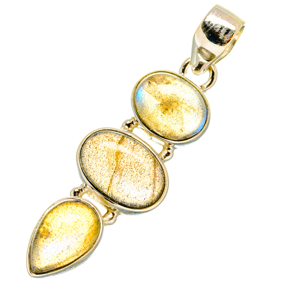 Labradorite Pendants handcrafted by Anasilvercos - PD4489