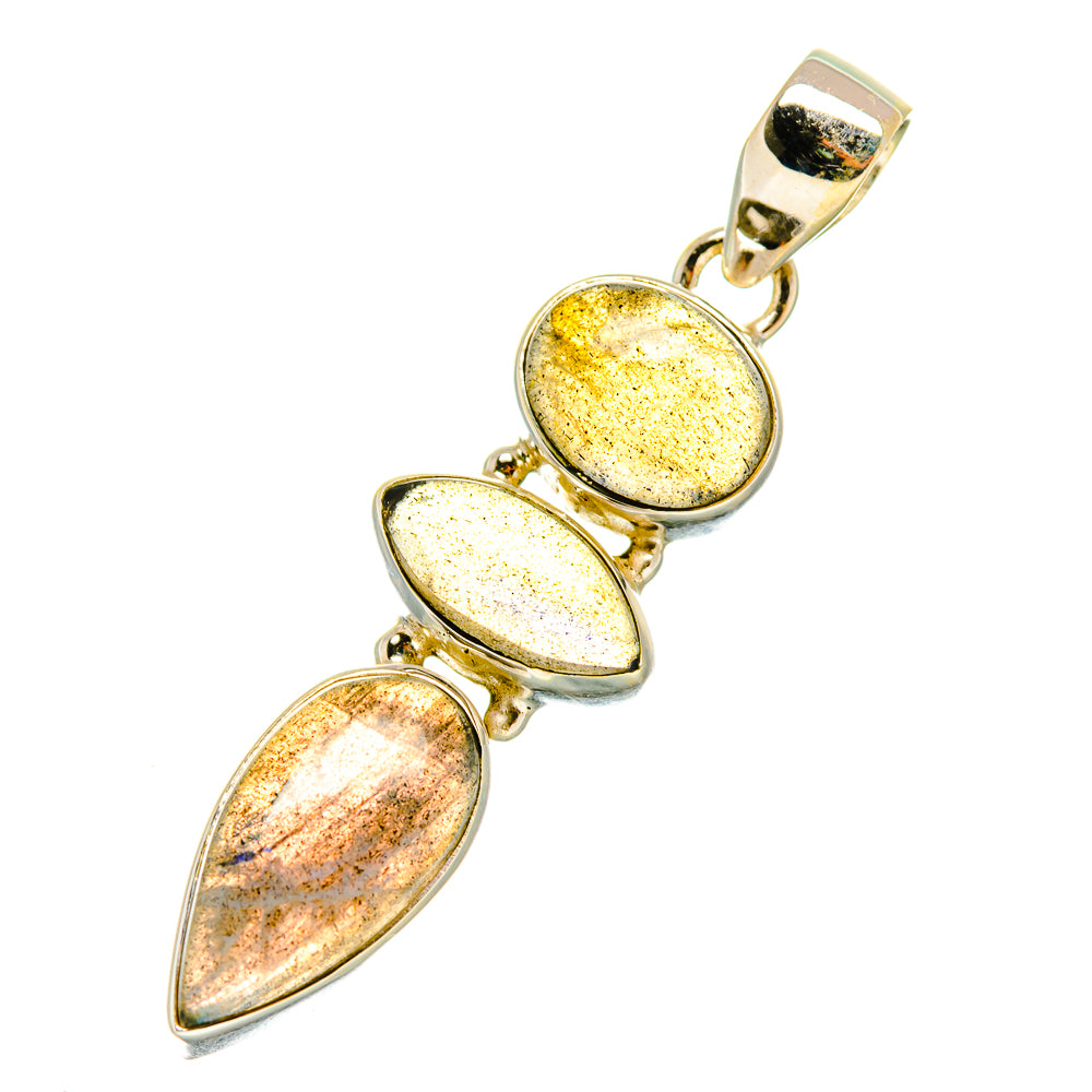 Labradorite Pendants handcrafted by Anasilvercos - PD4491