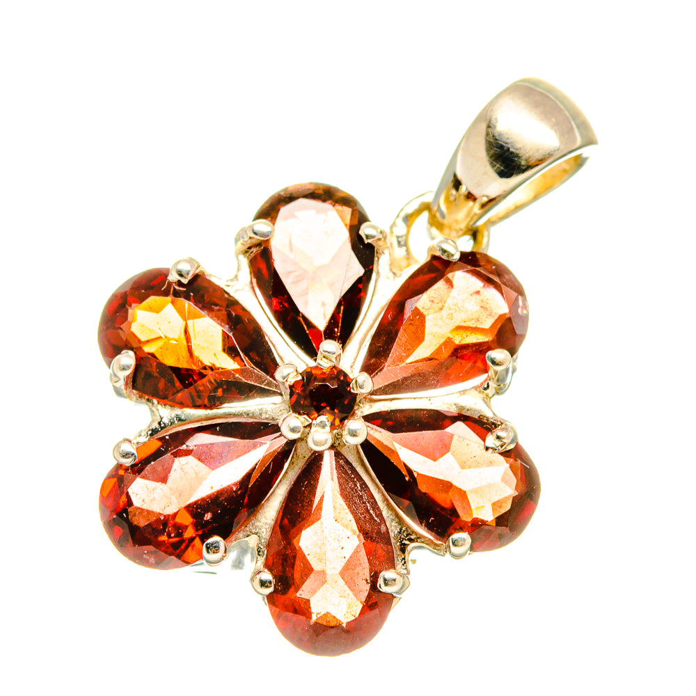 Garnet Pendants handcrafted by Anasilvercos - PD4494