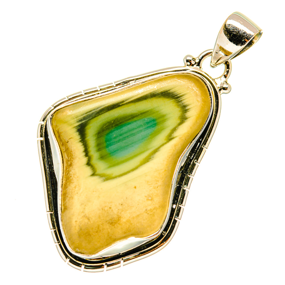 Willow Creek Jasper Pendants handcrafted by Anasilvercos - PD4508