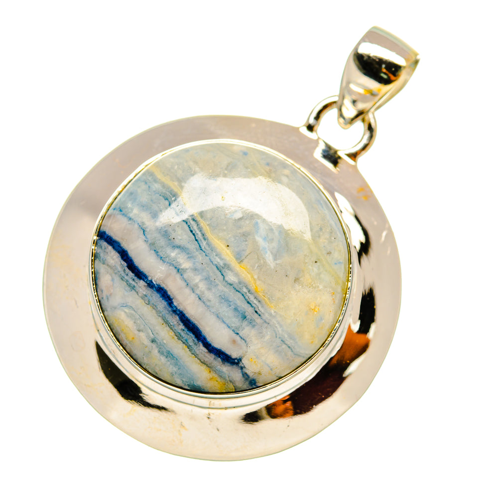 Blue Scheelite Pendants handcrafted by Anasilvercos - PD4511