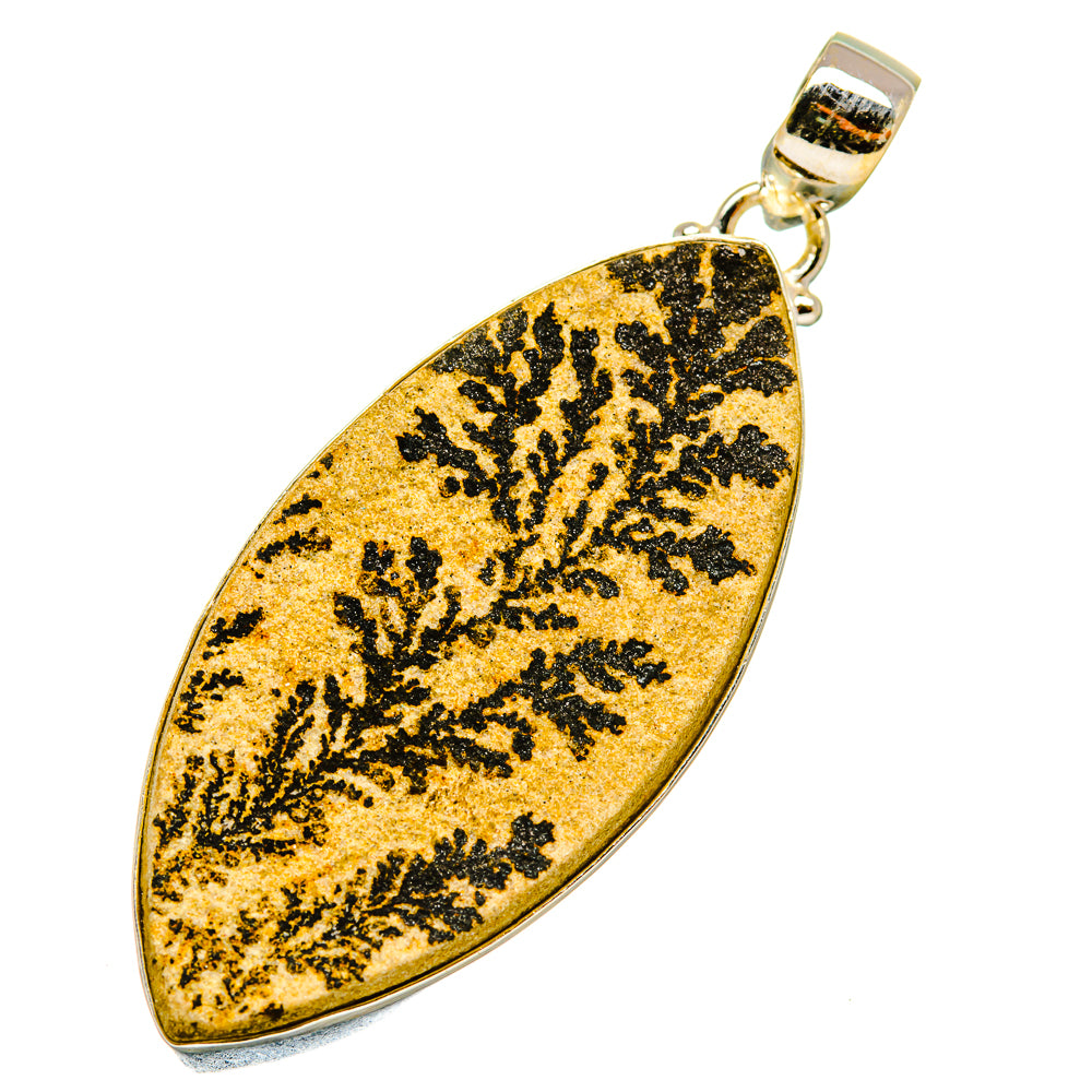 Germany Psilomelane Dendrite Pendants handcrafted by Anasilvercos - PD4514