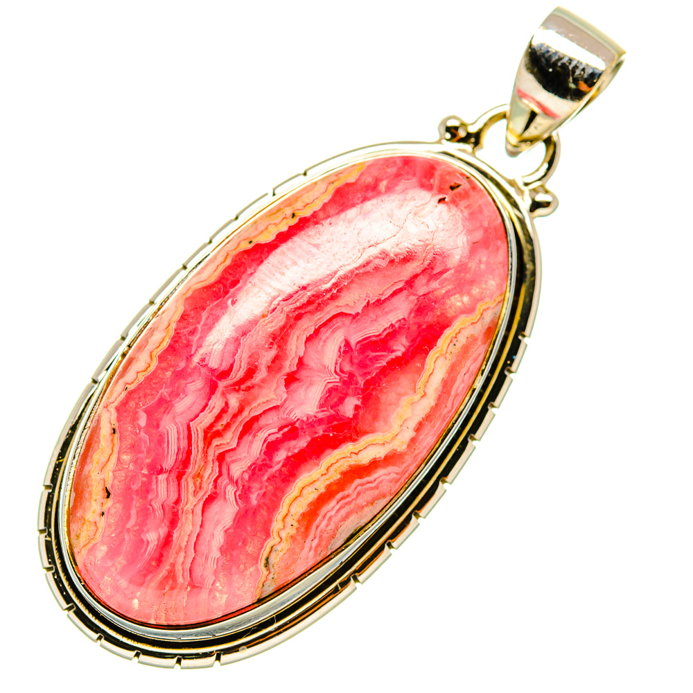 Rhodochrosite Pendants handcrafted by Anasilvercos - PD4521