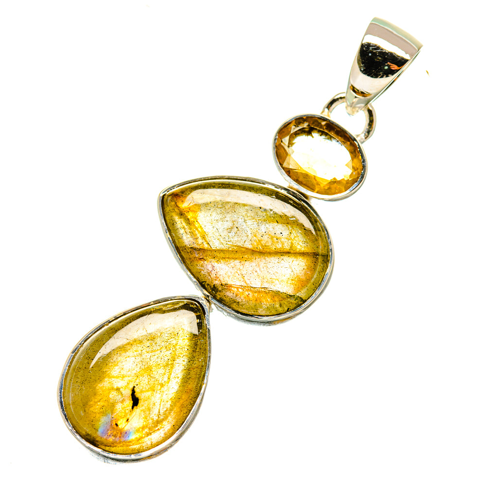 Labradorite Pendants handcrafted by Anasilvercos - PD4532