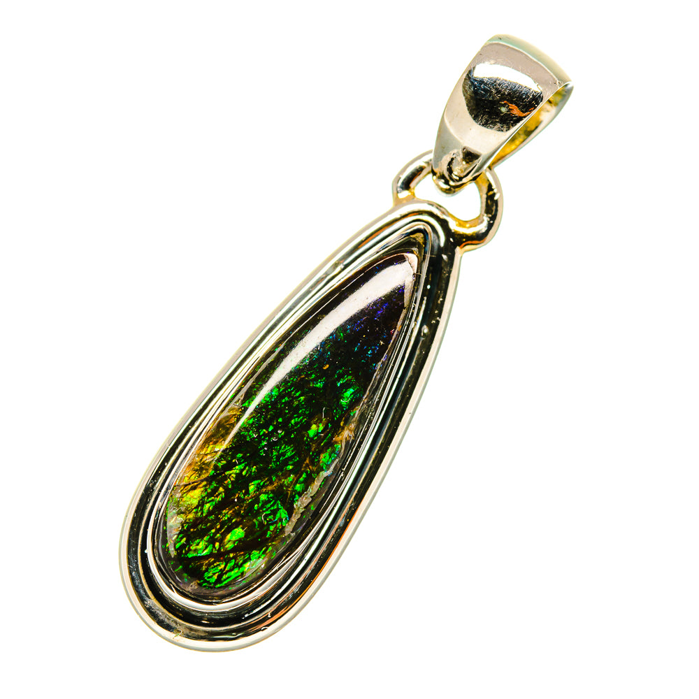 Ammolite Pendants handcrafted by Anasilvercos - PD4553