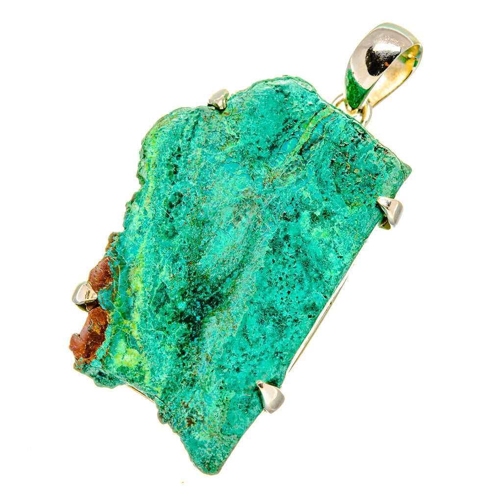 Chrysocolla Pendants handcrafted by Anasilvercos - PD4558