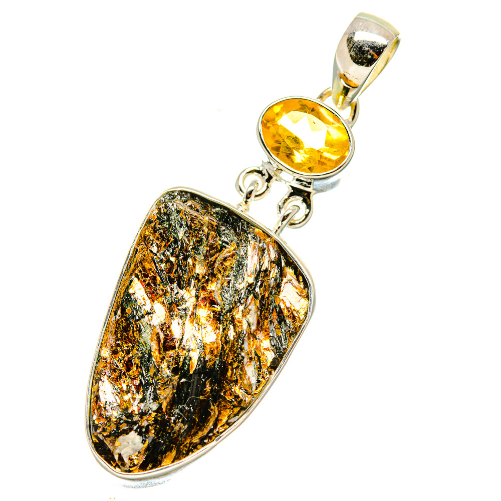 Astrophyllite Pendants handcrafted by Anasilvercos - PD4570