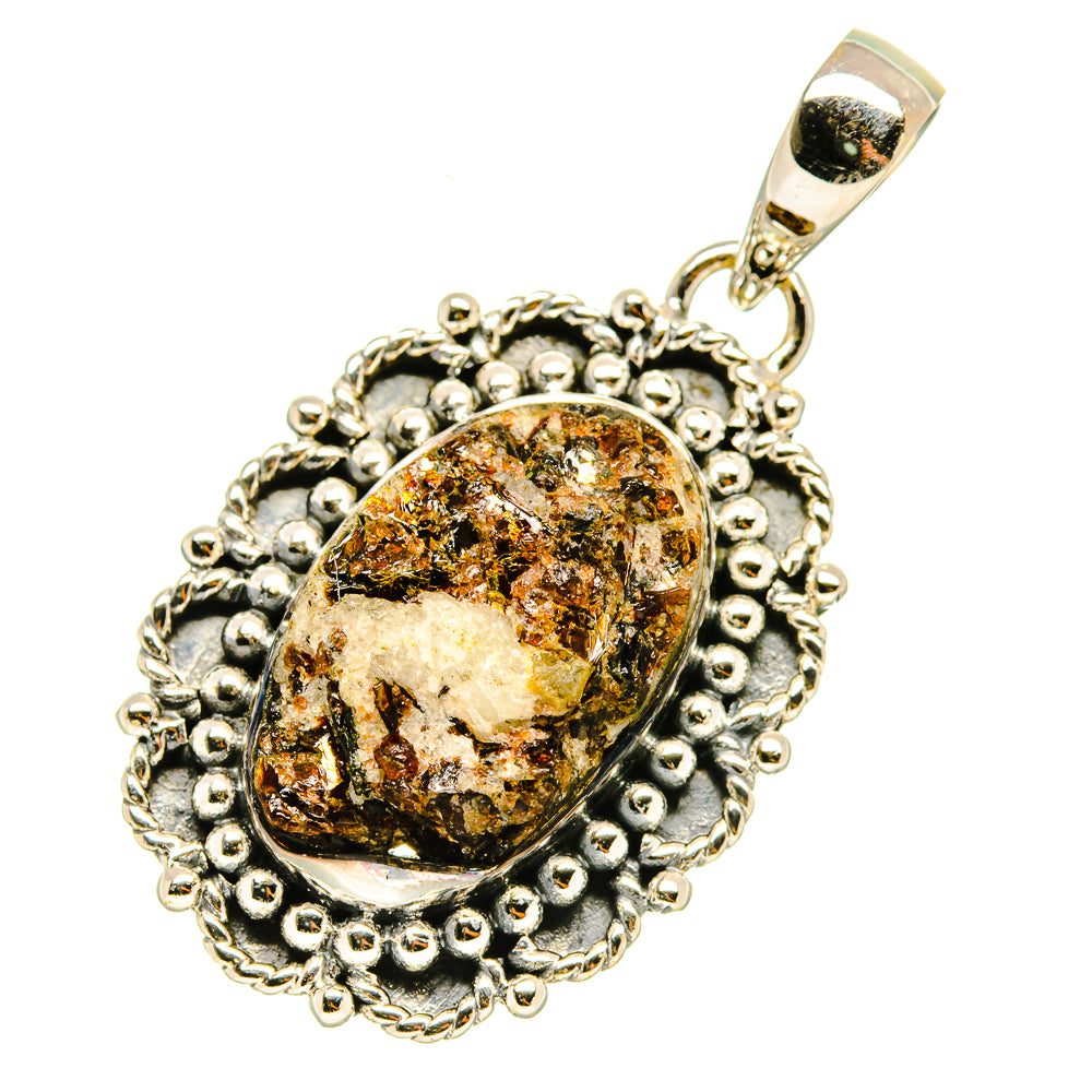 Astrophyllite Pendants handcrafted by Anasilvercos - PD4576