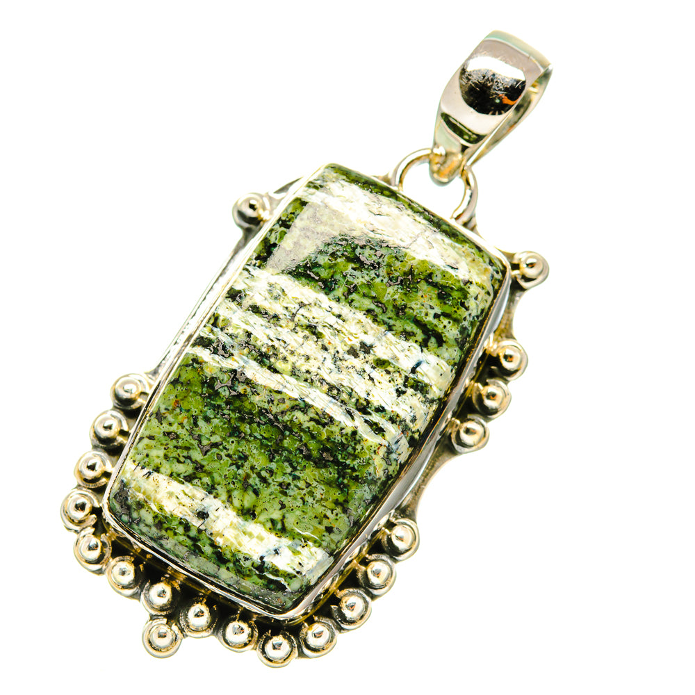 Lizard Jasper Pendants handcrafted by Anasilvercos - PD4595