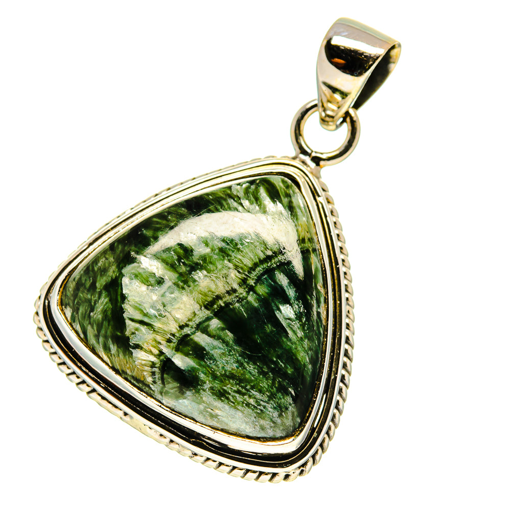Seraphinite Pendants handcrafted by Anasilvercos - PD759585