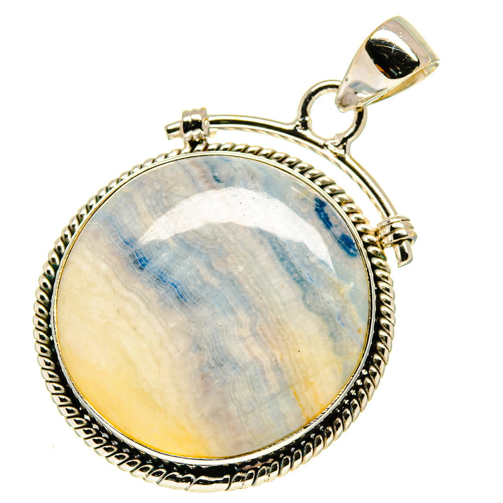 Blue Scheelite Pendants handcrafted by Anasilvercos - PD759589