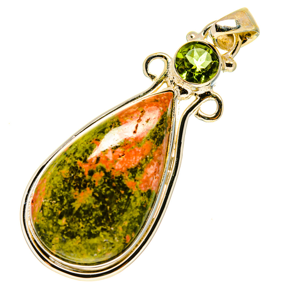 Unakite Pendants handcrafted by Anasilvercos - PD759612
