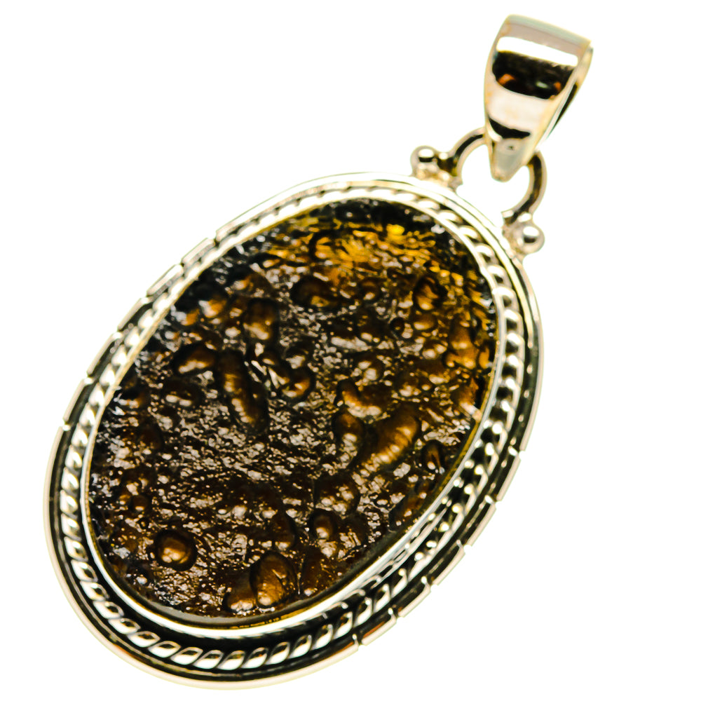 Tektite Pendants handcrafted by Anasilvercos - PD759613