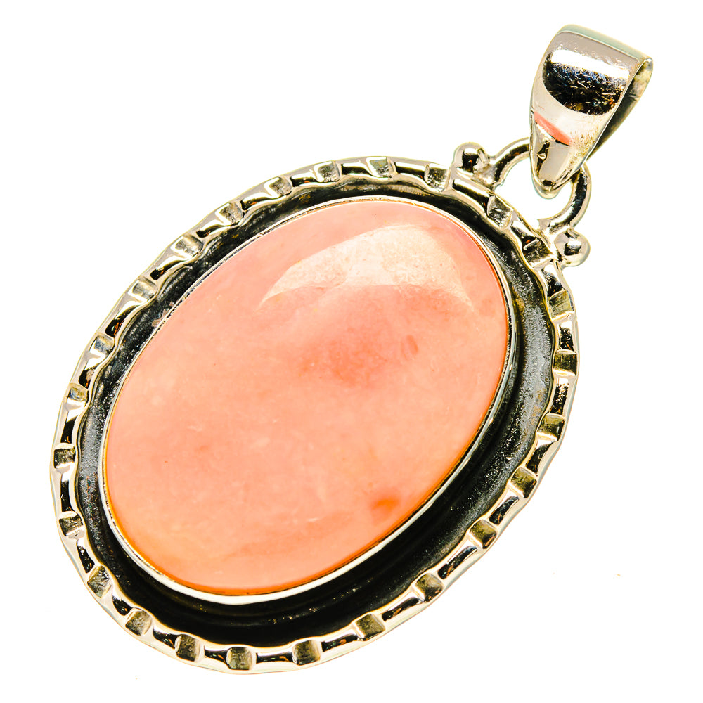 Pink Opal Pendants handcrafted by Anasilvercos - PD759616
