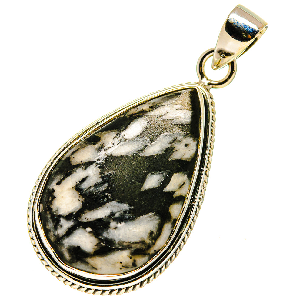 Pinolith Jasper Pendants handcrafted by Anasilvercos - PD759618 - Photo 2