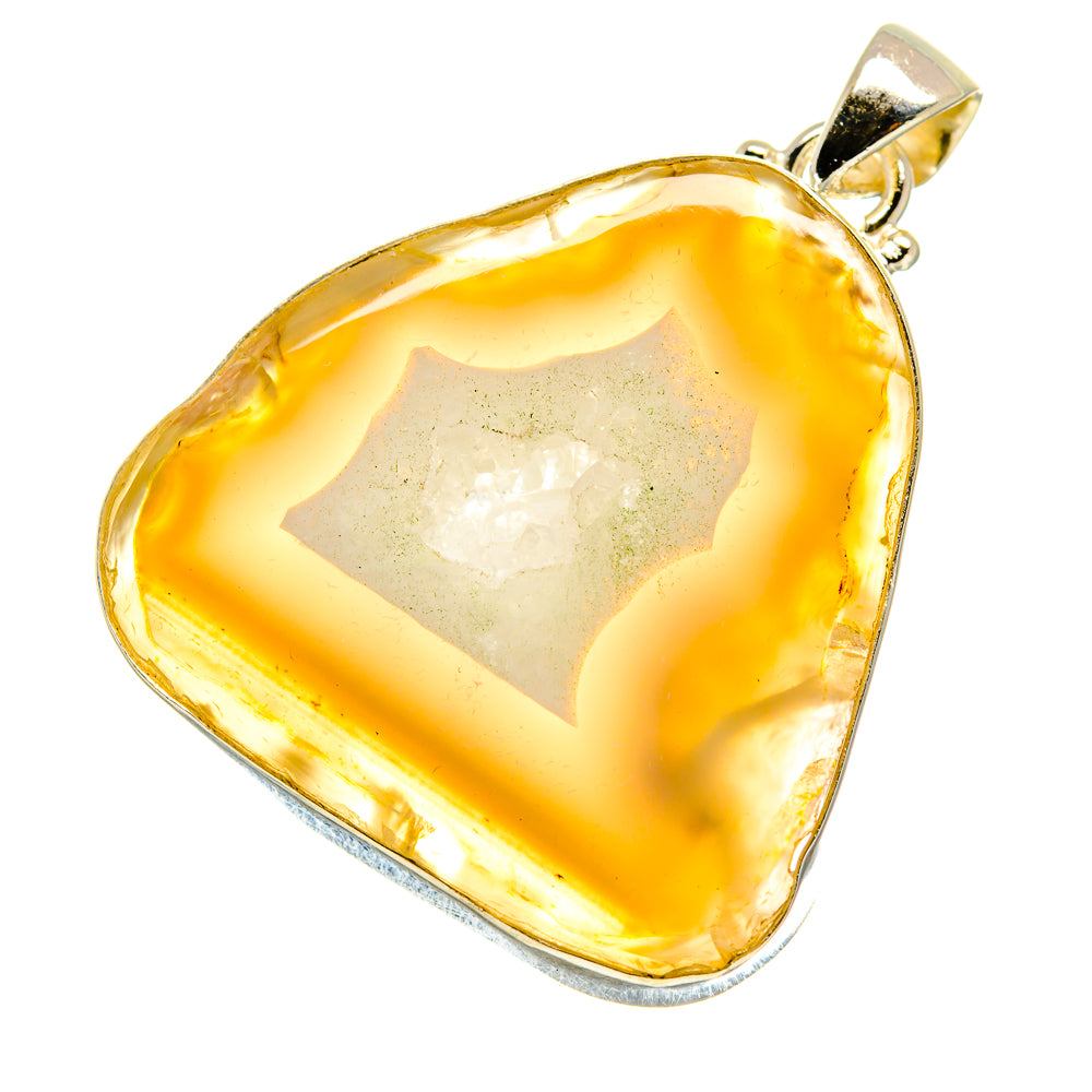 Geode Slice Pendants handcrafted by Anasilvercos - PD759621