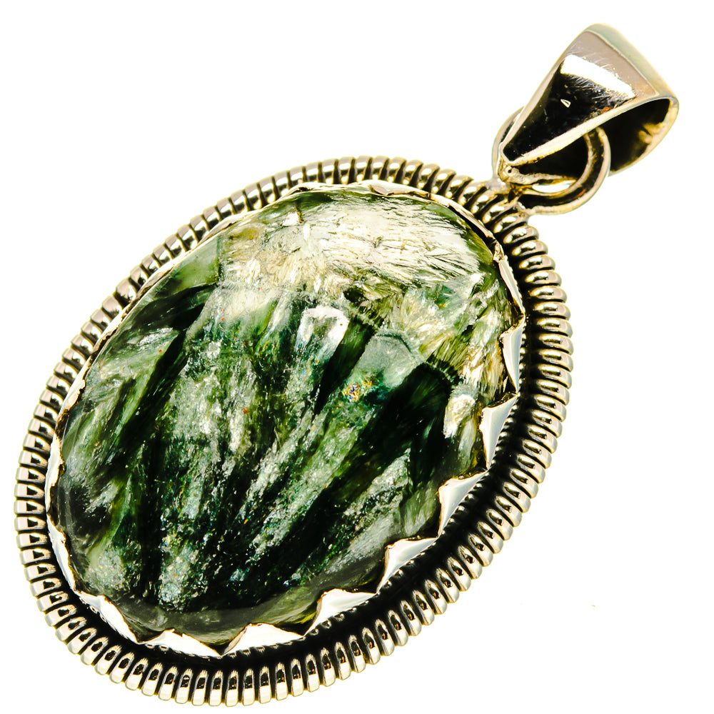 Seraphinite Pendants handcrafted by Anasilvercos - PD759622
