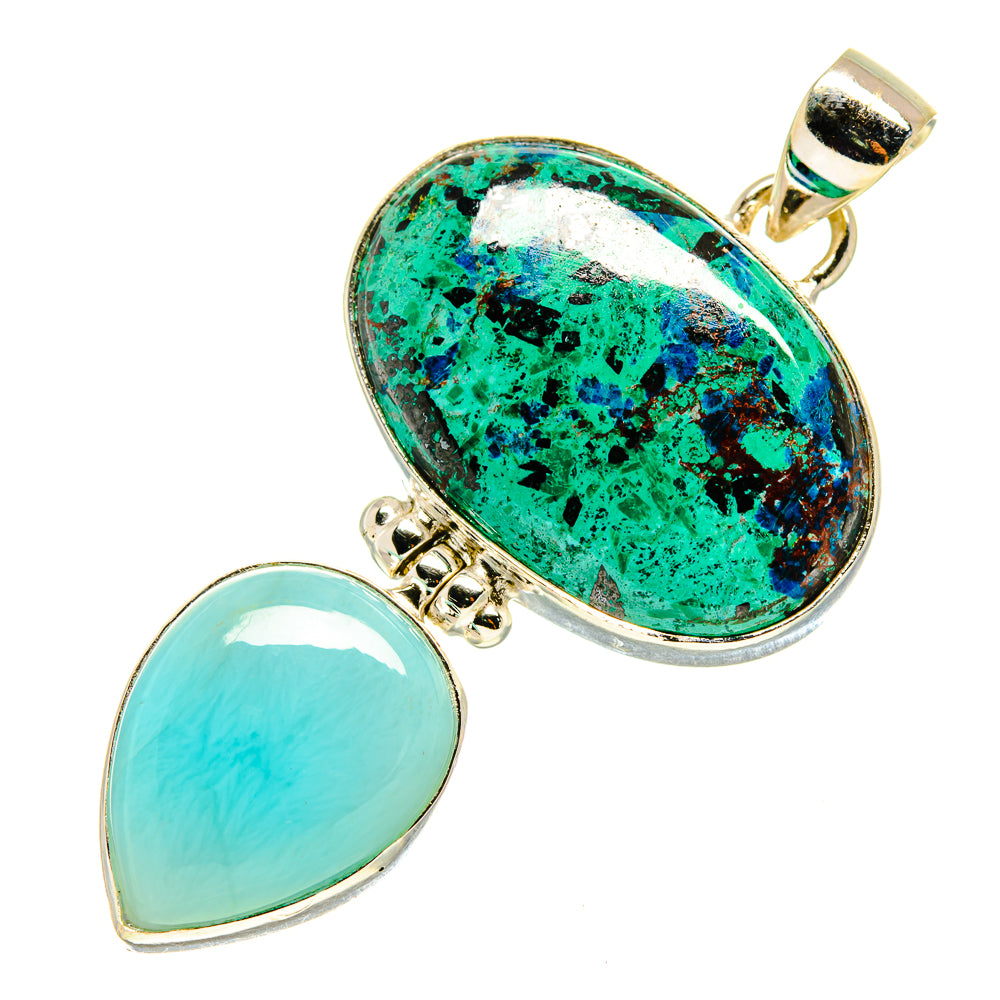Shattuckite Pendants handcrafted by Anasilvercos - PD759632