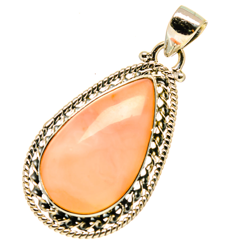 Pink Opal Pendants handcrafted by Anasilvercos - PD759640