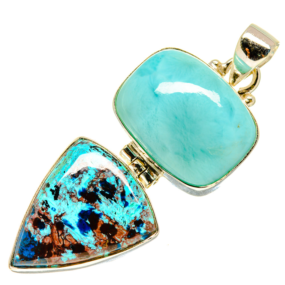 Shattuckite Pendants handcrafted by Anasilvercos - PD759641