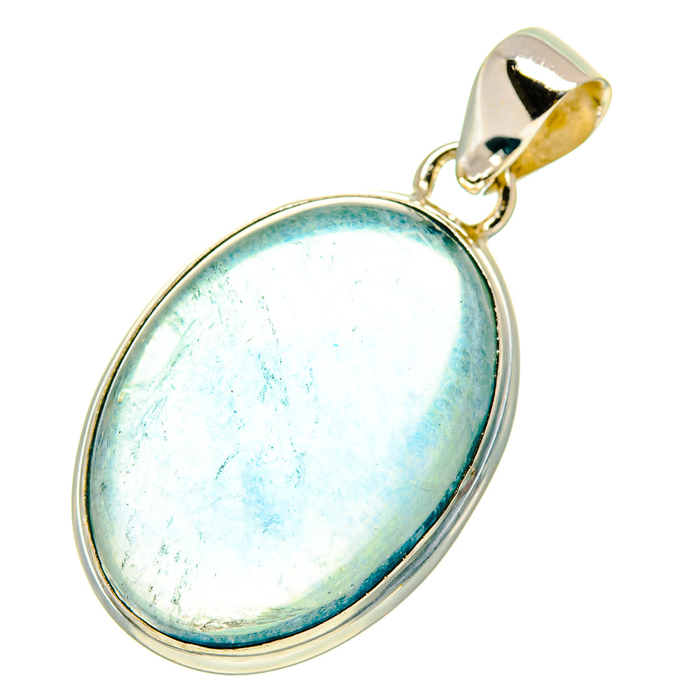 Blue Fluorite Pendants handcrafted by Anasilvercos - PD759644
