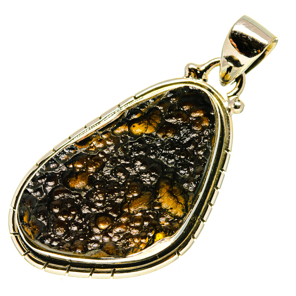 Tektite Pendants handcrafted by Anasilvercos - PD759646