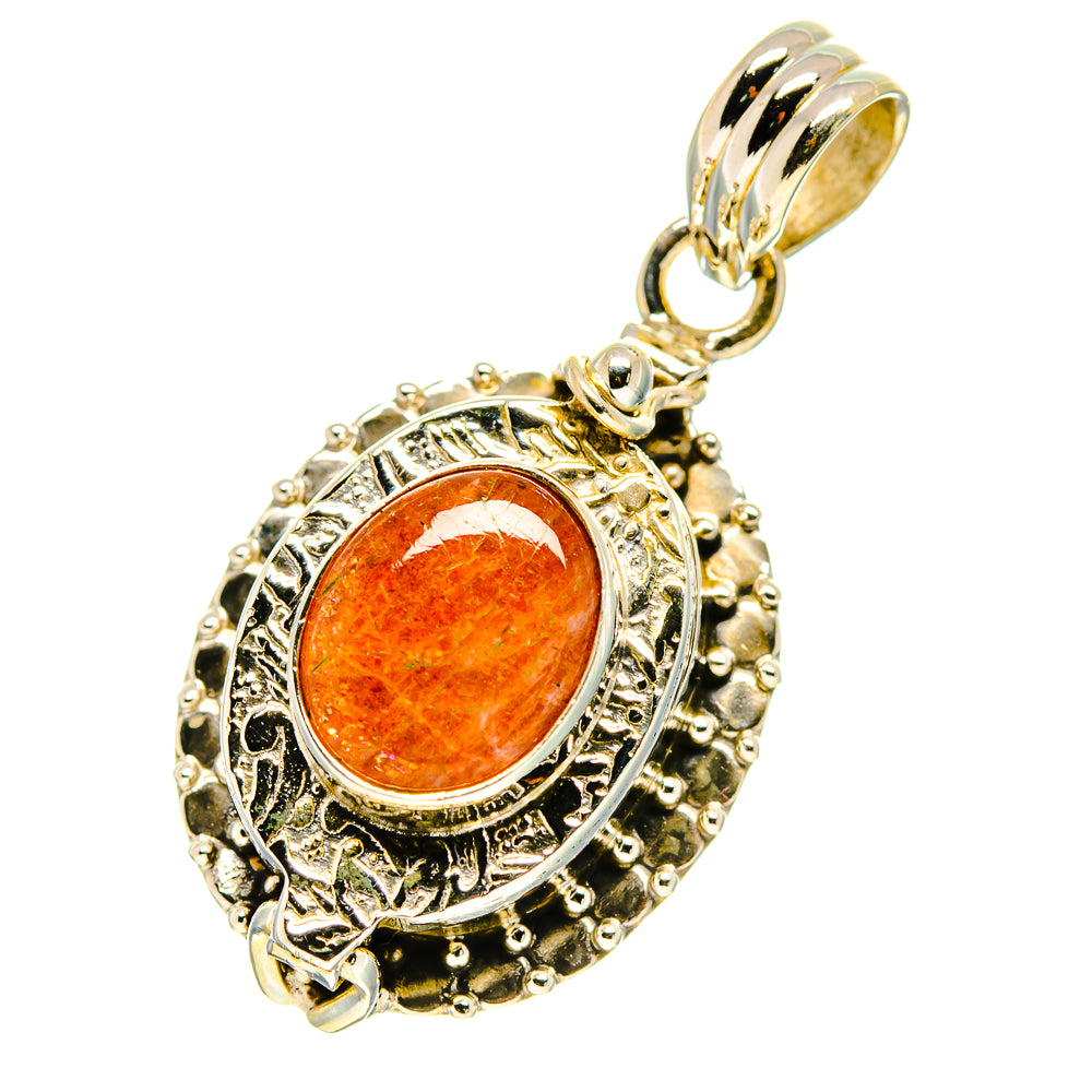 Sunstone Pendants handcrafted by Anasilvercos - PD759676