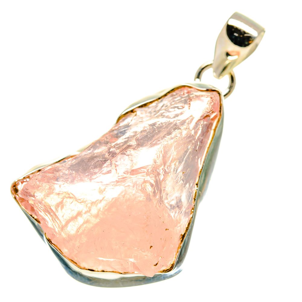 Rose Quartz Pendants handcrafted by Anasilvercos - PD759699