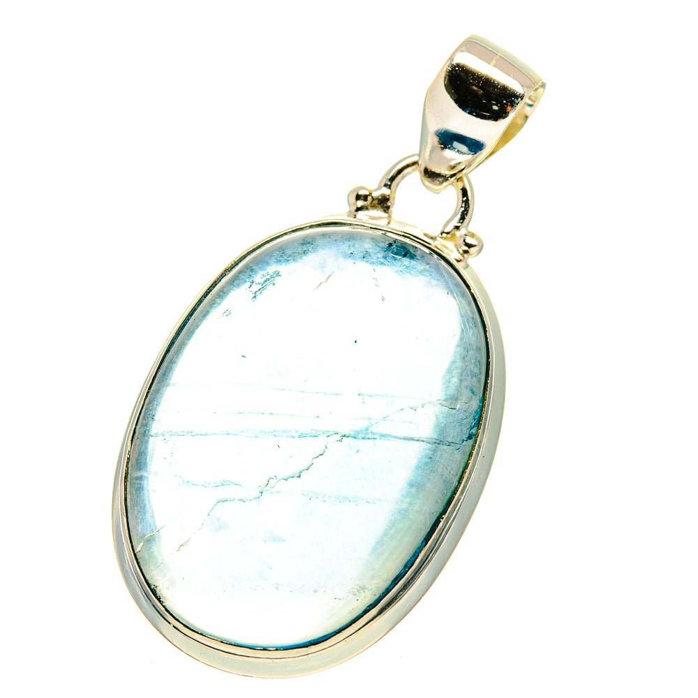 Blue Fluorite Pendants handcrafted by Anasilvercos - PD759703