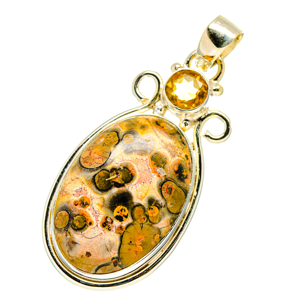 Poppy Jasper Pendants handcrafted by Anasilvercos - PD759704