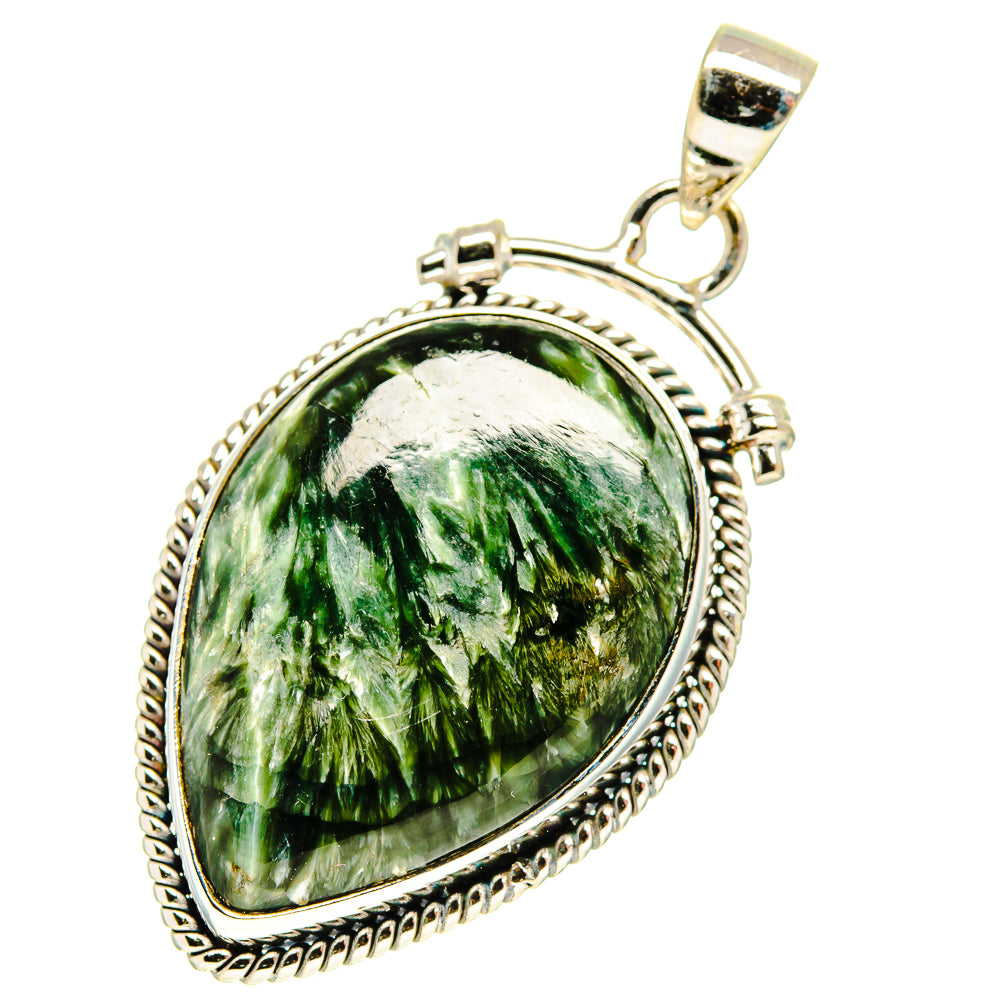 Seraphinite Pendants handcrafted by Anasilvercos - PD759725