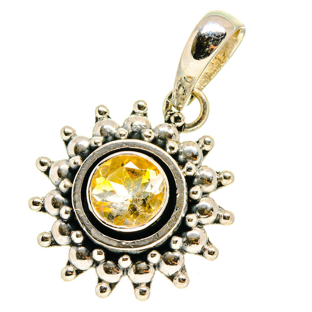 Citrine Pendants handcrafted by Anasilvercos - PD759741