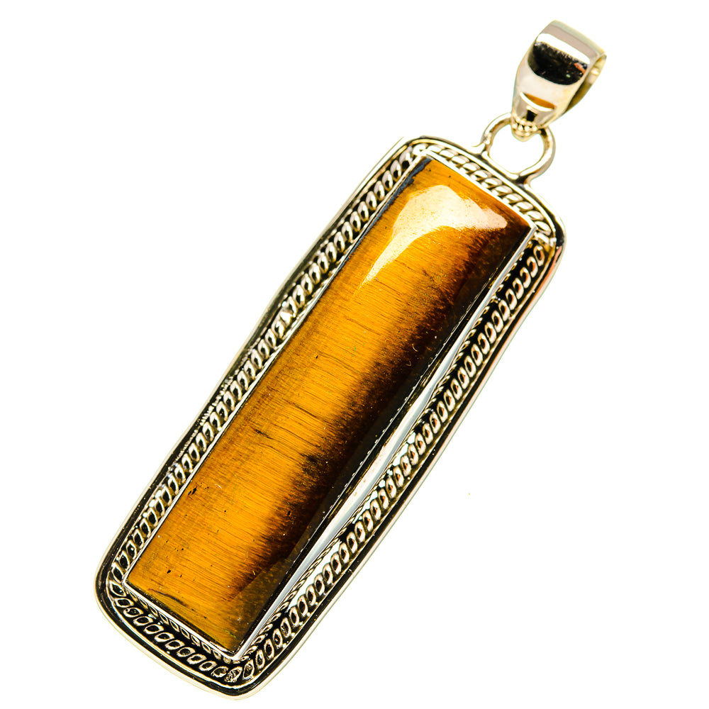 Tiger Eye Pendants handcrafted by Anasilvercos - PD759761