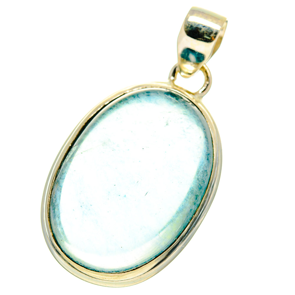 Blue Fluorite Pendants handcrafted by Anasilvercos - PD759764