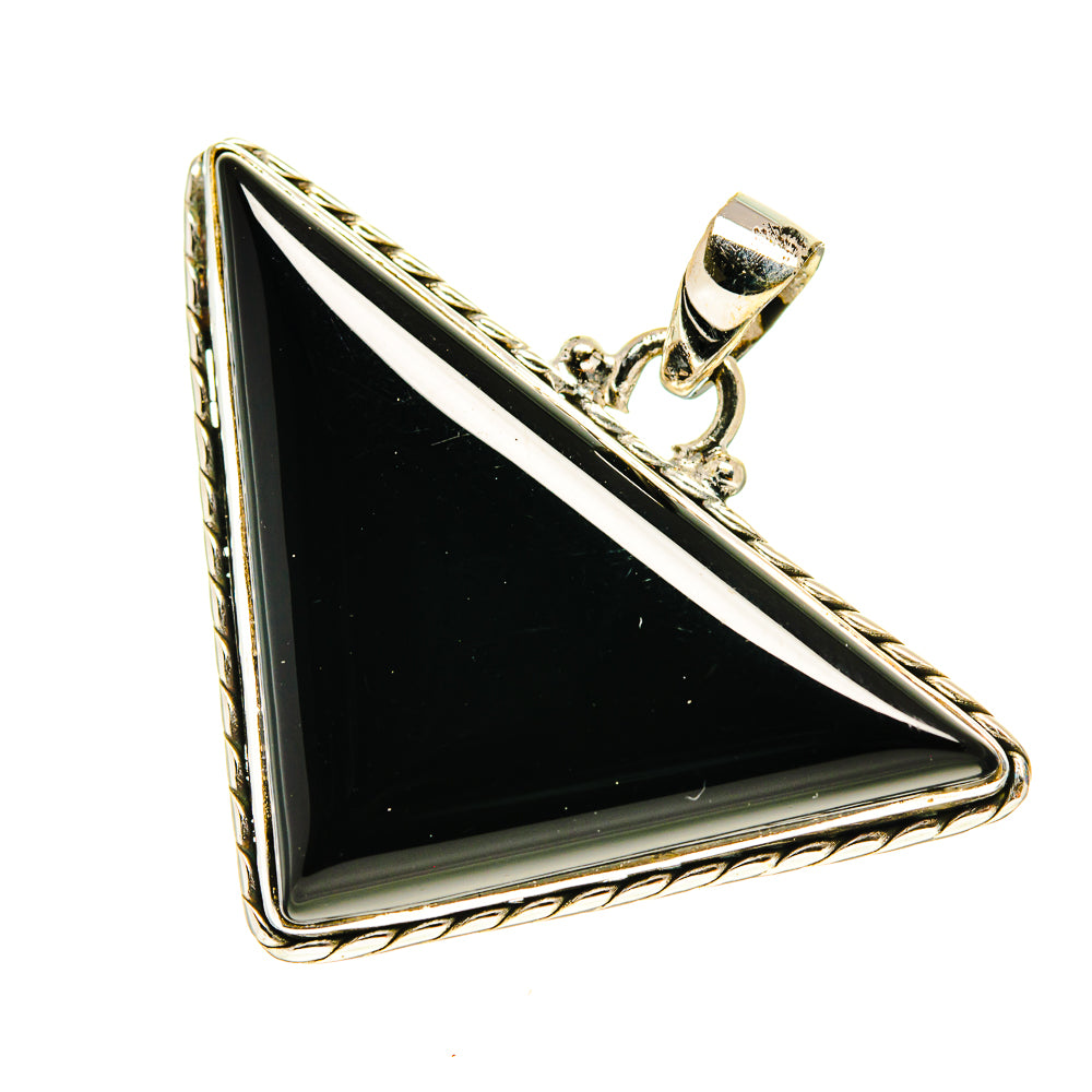 Black Onyx Pendants handcrafted by Anasilvercos - PD759789
