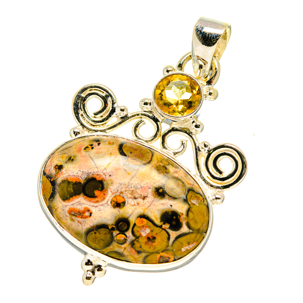 Poppy Jasper Pendants handcrafted by Anasilvercos - PD759803