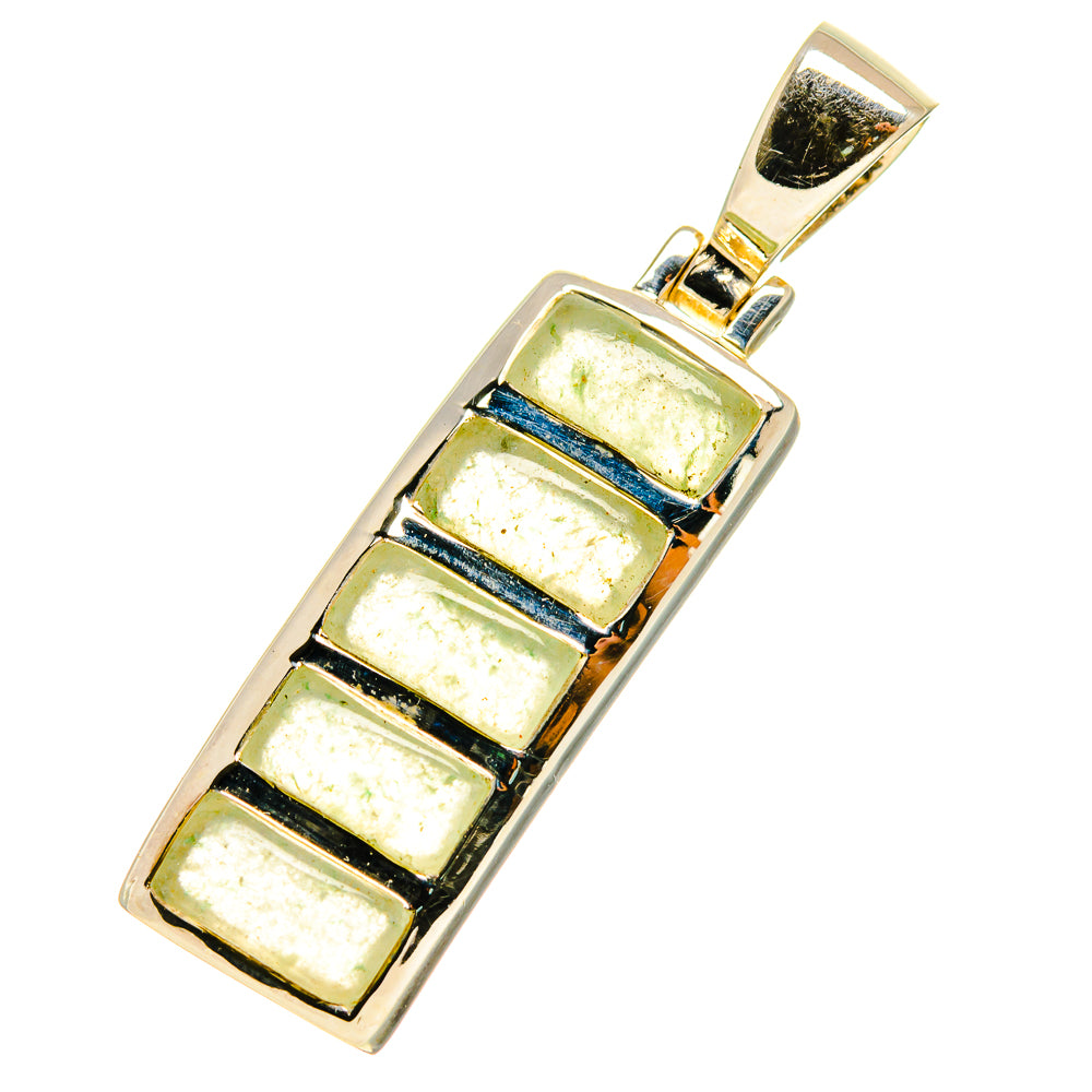Prehnite Pendants handcrafted by Anasilvercos - PD759813