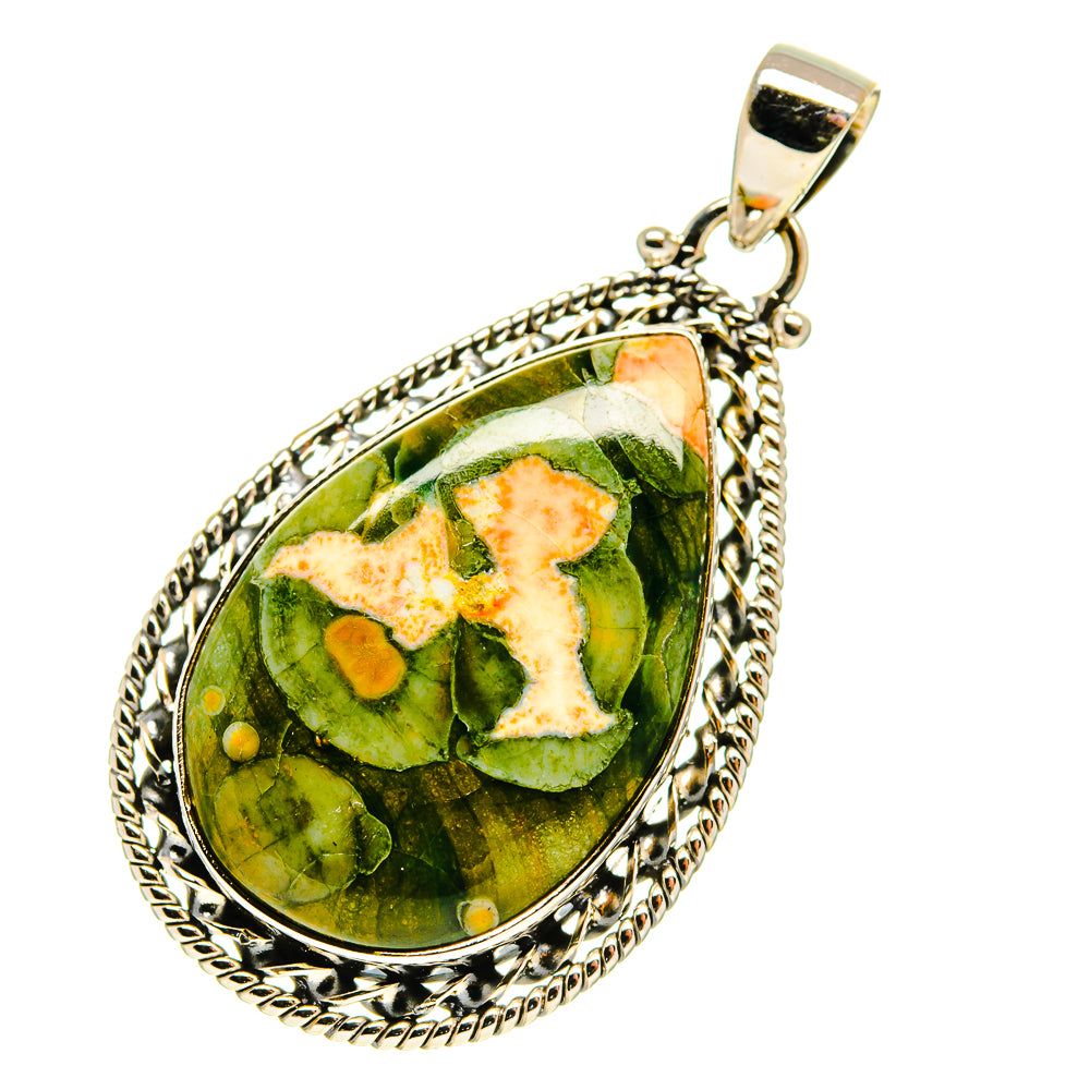 Rainforest Opal Pendants handcrafted by Anasilvercos - PD759827