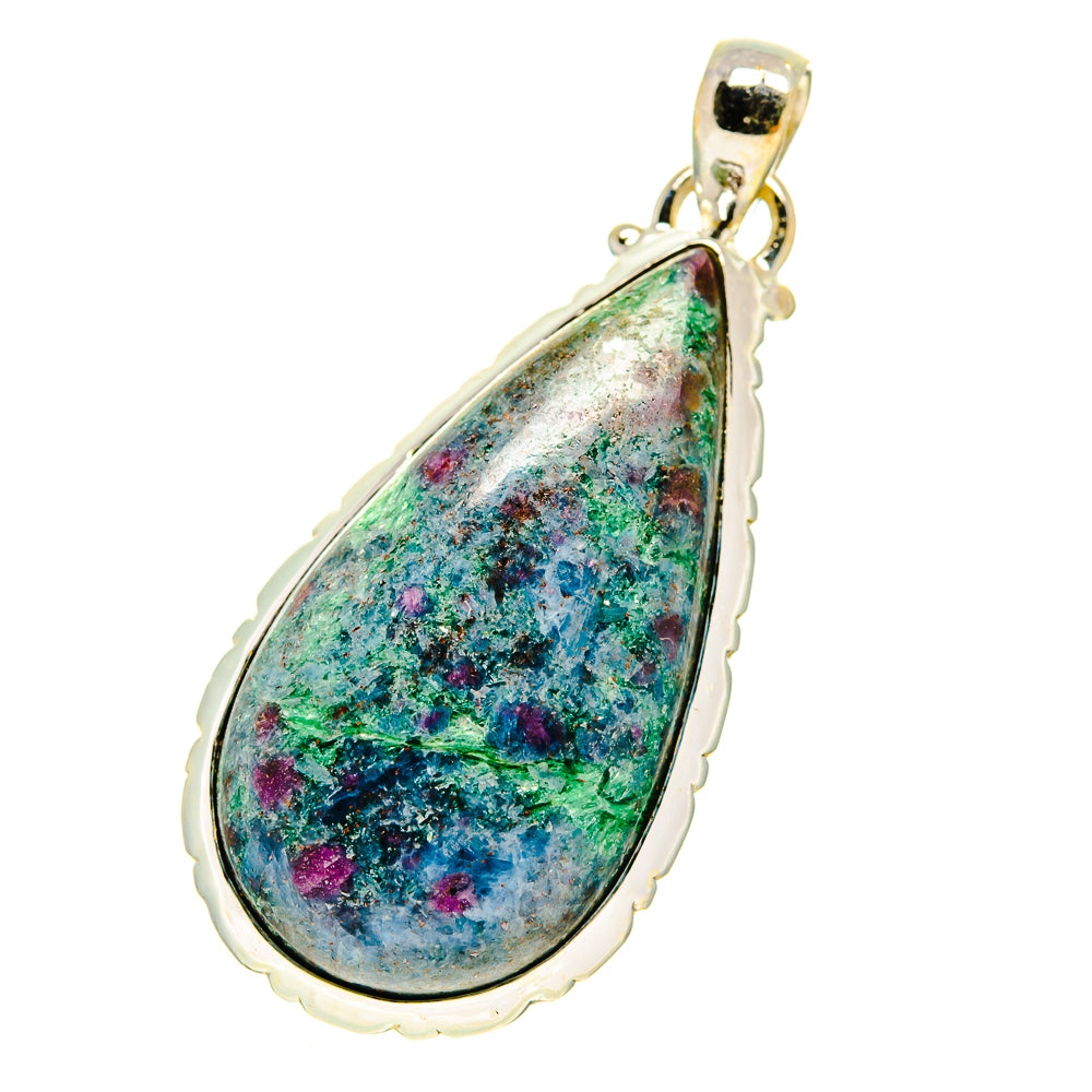 Ruby Fuchsite Pendants handcrafted by Anasilvercos - PD759845