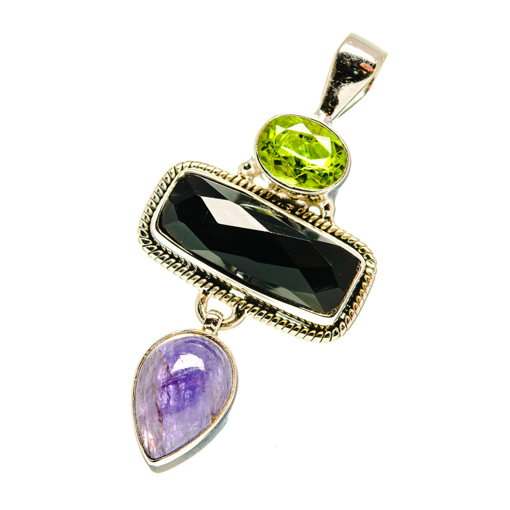 Black Onyx Pendants handcrafted by Anasilvercos - PD759865