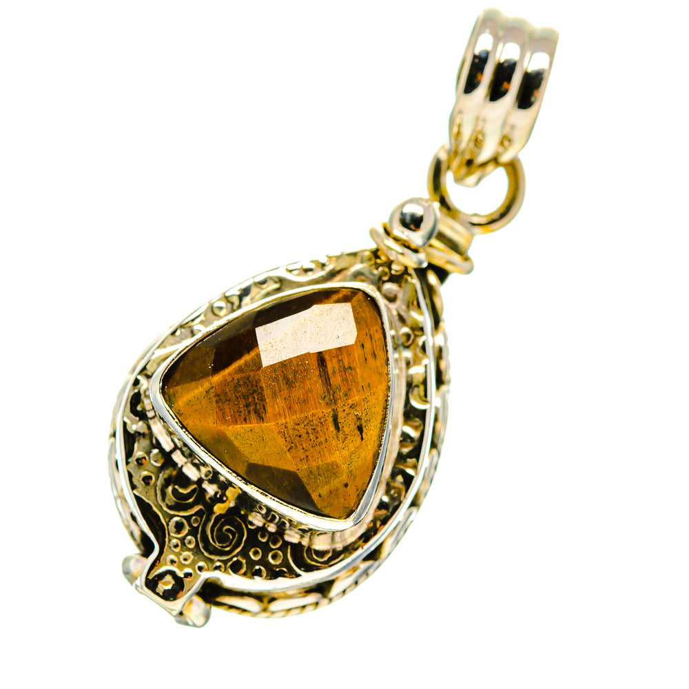Tiger Eye Pendants handcrafted by Anasilvercos - PD759874