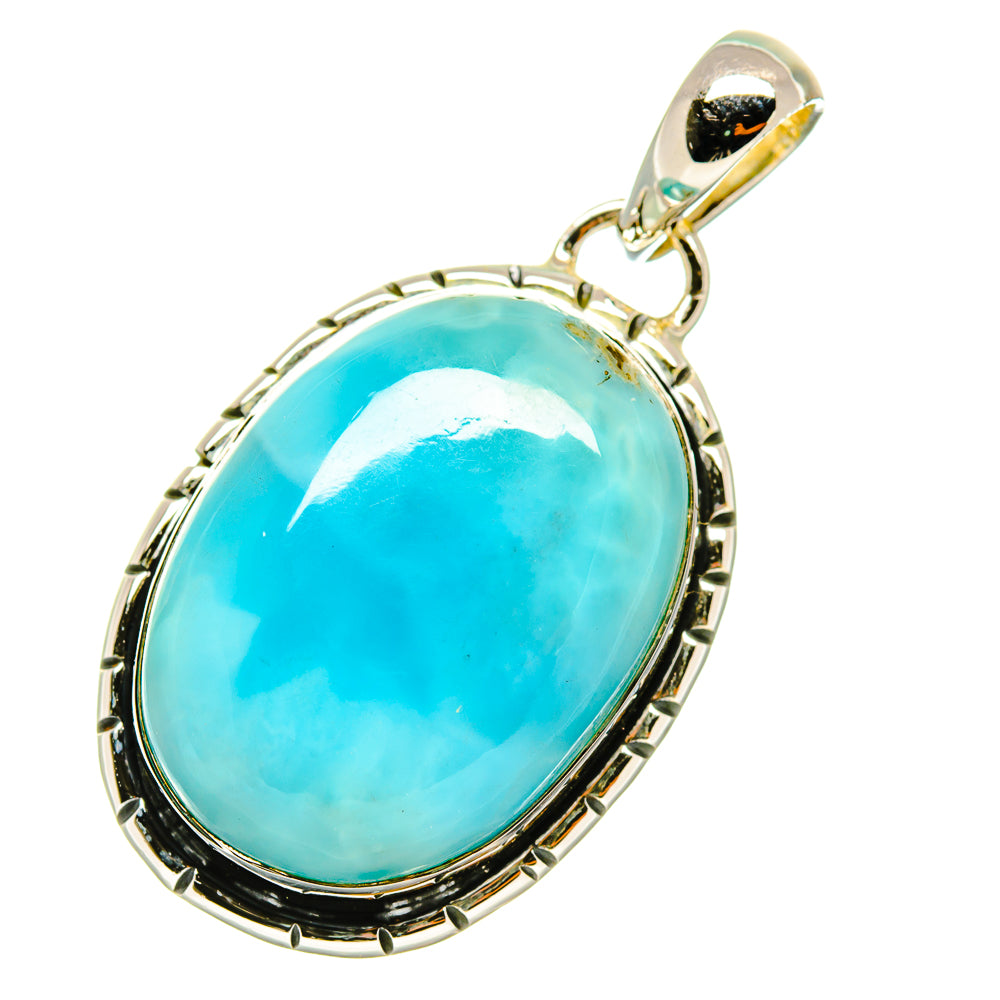 Larimar Pendants handcrafted by Anasilvercos - PD4602
