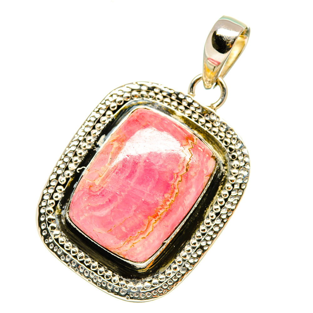 Rhodochrosite Pendants handcrafted by Anasilvercos - PD4619