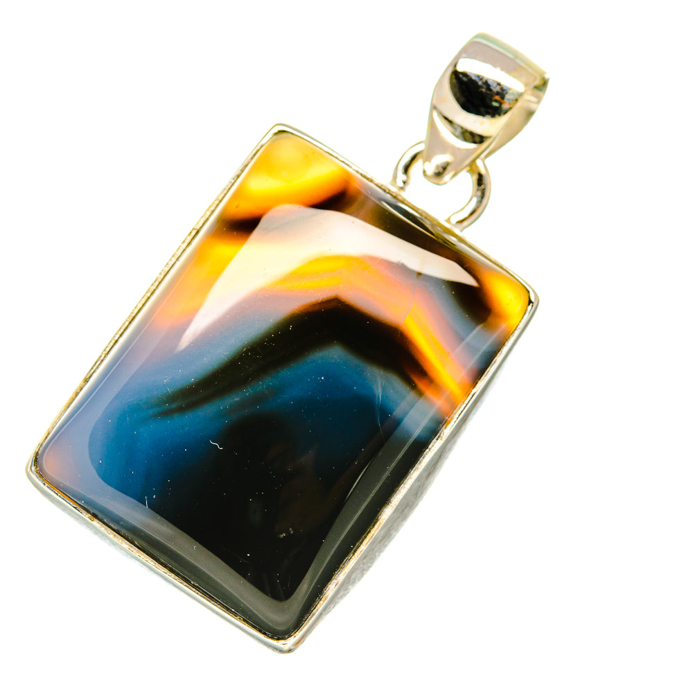 Montana Agate Pendants handcrafted by Anasilvercos - PD4635