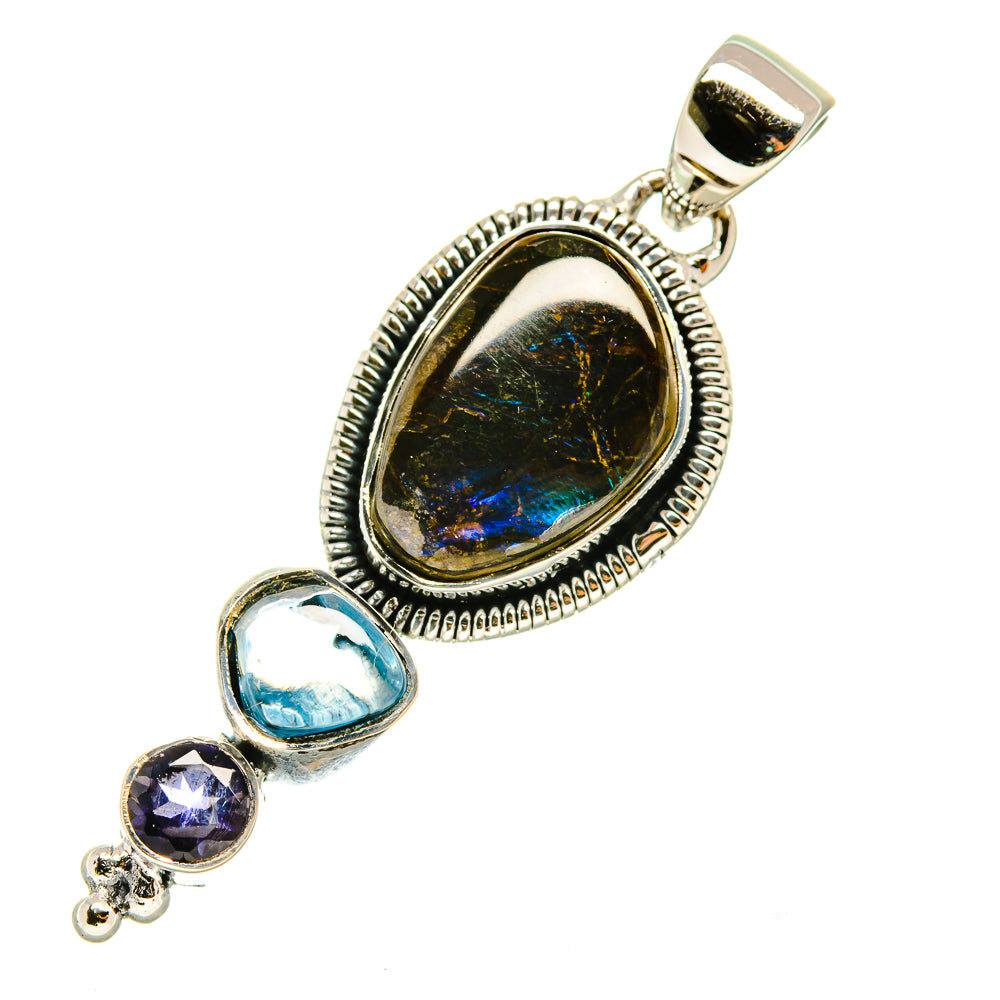Labradorite Pendants handcrafted by Anasilvercos - PD4652