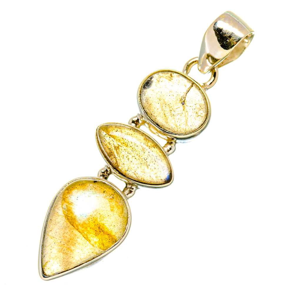 Labradorite Pendants handcrafted by Anasilvercos - PD4673