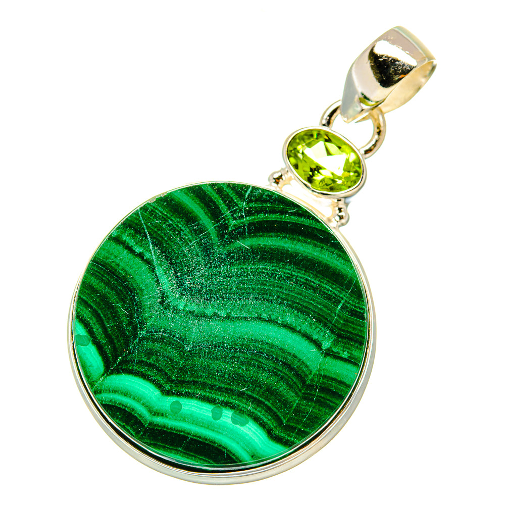 Malachite Pendants handcrafted by Anasilvercos - PD4696