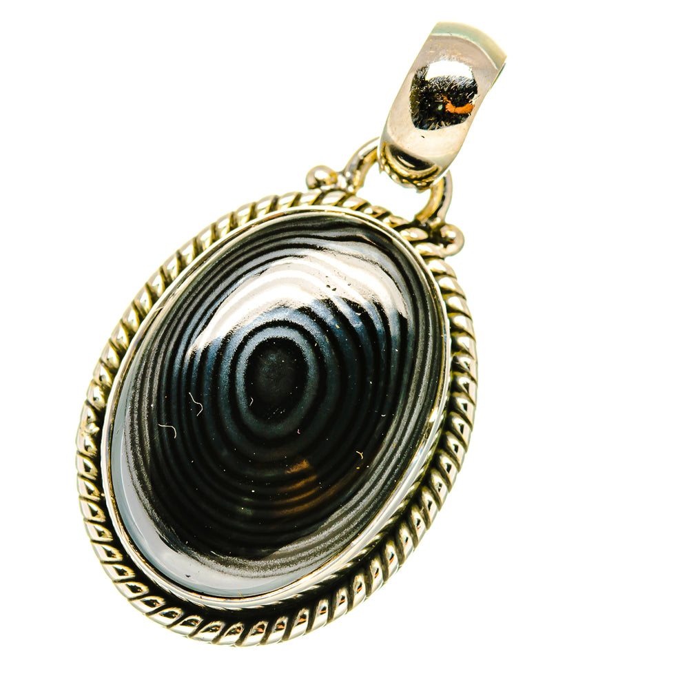 Psilomelane Pendants handcrafted by Anasilvercos - PD4698
