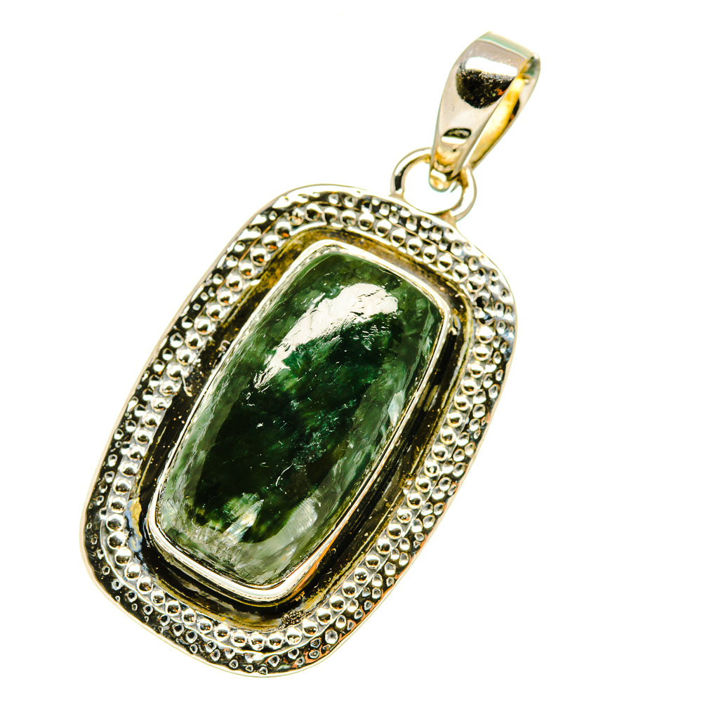 Seraphinite Pendants handcrafted by Anasilvercos - PD4700